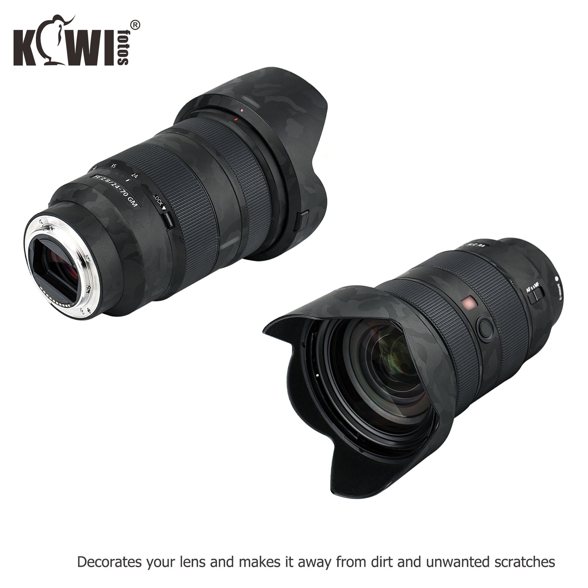 Pochette Jjc Imperméable Étui Objectif JJC XXXL | Protection Objectifs 110x225mm | Noir - Polyester Objectif Nikon