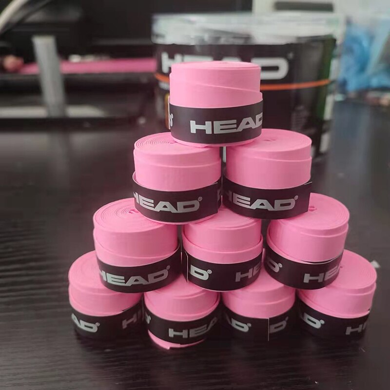 10 sztuk szef Tenis Overgrip opaska do tenisa absorbowany Tap Tenis rakieta amortyzator Padel Overgrip Tenis Grip Tenis Dropshipping: Dry Pink