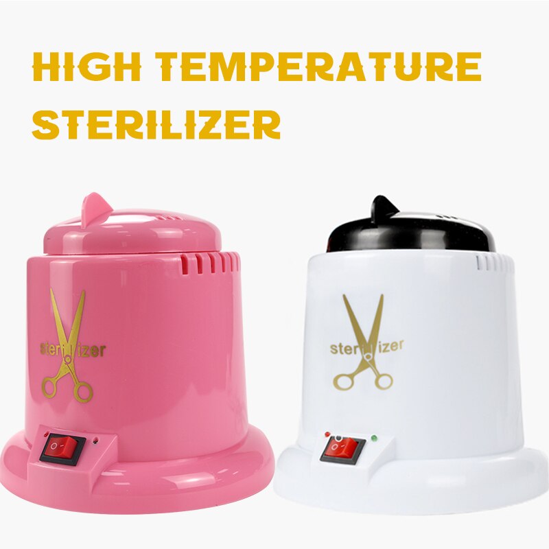 Sterilizer for Nails Tools High Temperature Sterilizer Disinfection Box Nail Sterilizer Tools For Sterilization with Glass Ball