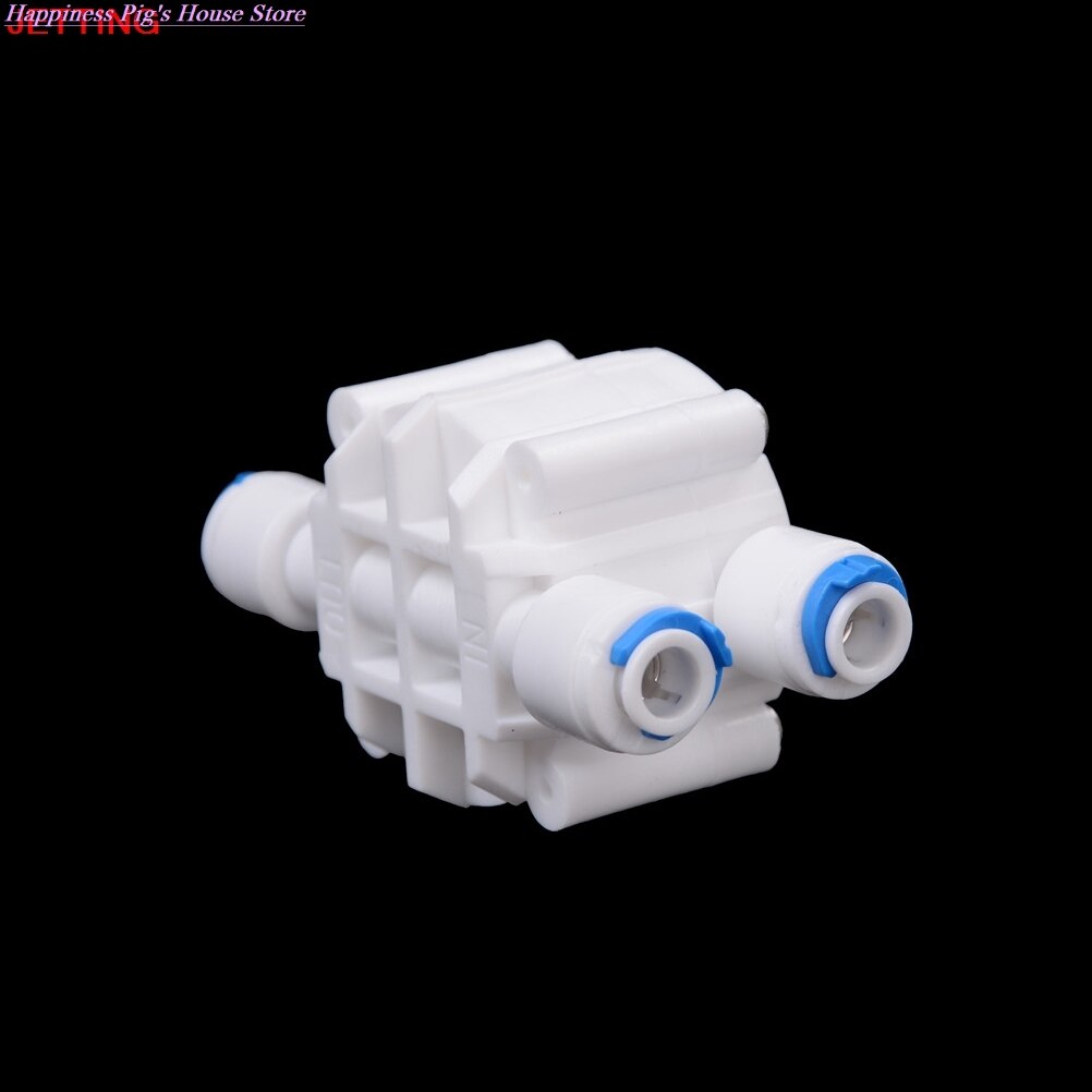 1pc 1/4" Port 4 Way Auto Shut Off Valve Suitable For Most Of The Reverse Osmosis Water System