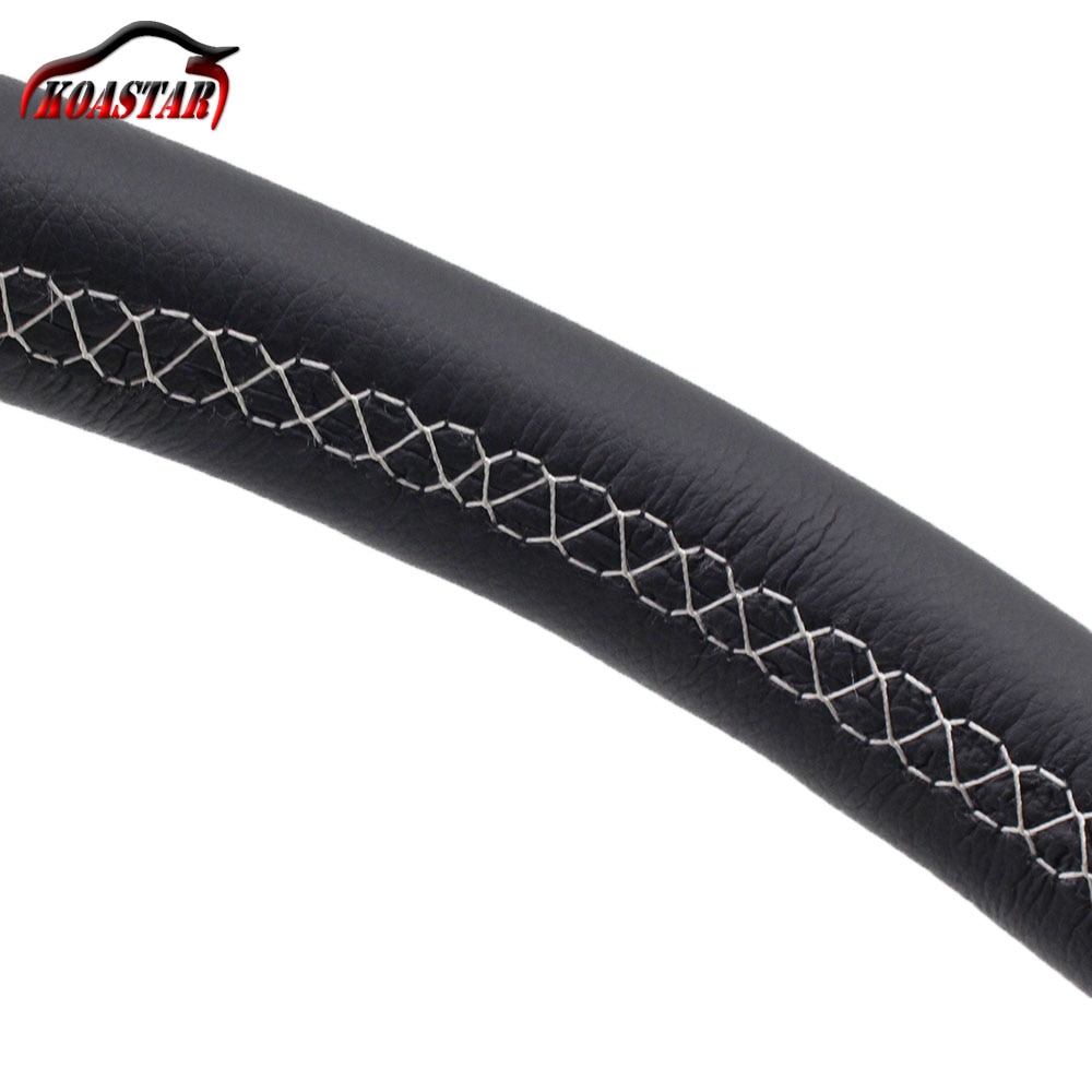 380mm 370mm Klassische Leder Lenkrad mit ND Horn Universal- 15 zoll ND Rennen Auto Lenkrad mit gumetal Speichen