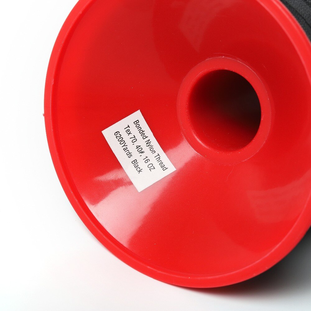 Tex70(V69) 1LB/spool Black Bonded Nylon Thread for Leather and Shoes upholstery leather sewing thread,6200Yards