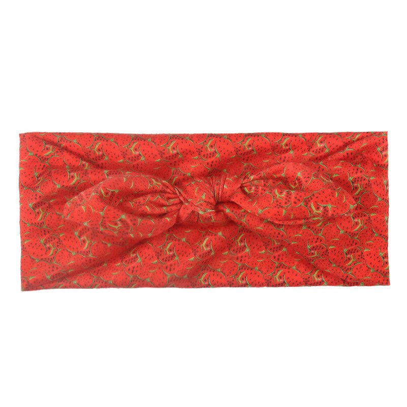 1 stück Baby Mädchen Stirnband Kleinkind Haar Zubehör Wassermelone BöGen Neugeborenen Headwear Kaninchen Ohr Tiara Headwrap Kopf Band: B