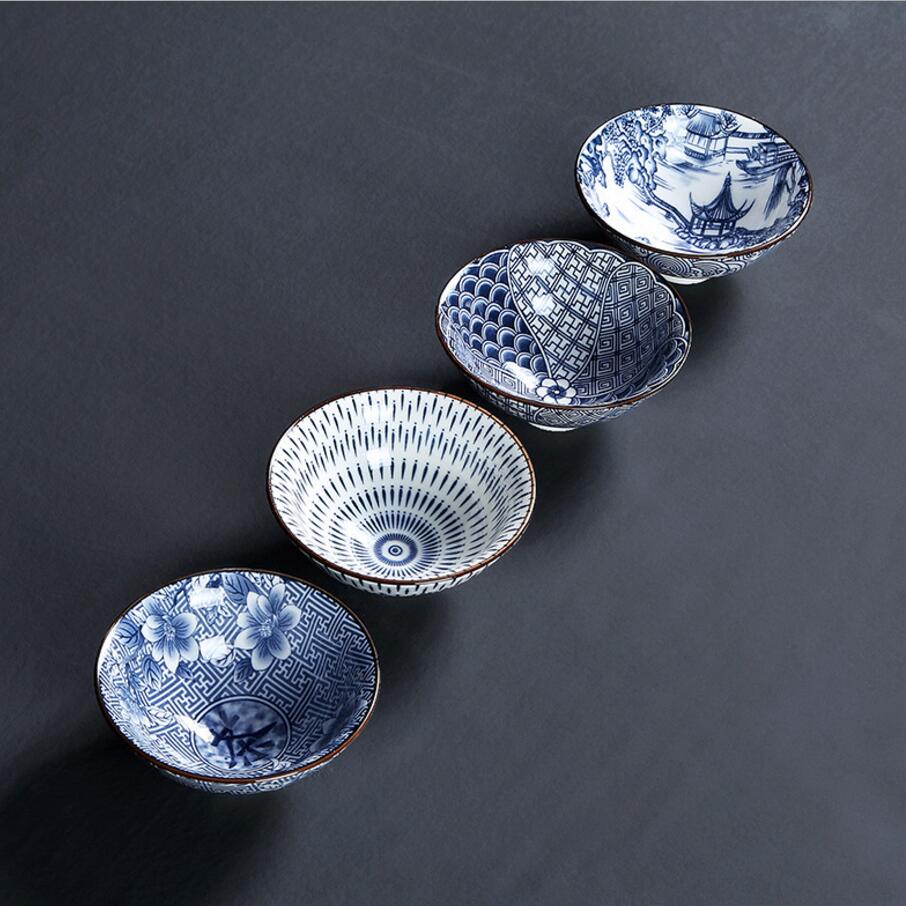 porcelain teacup cup, master cup hand-painted tea cup Japanese tea cup ceramic tea ware.