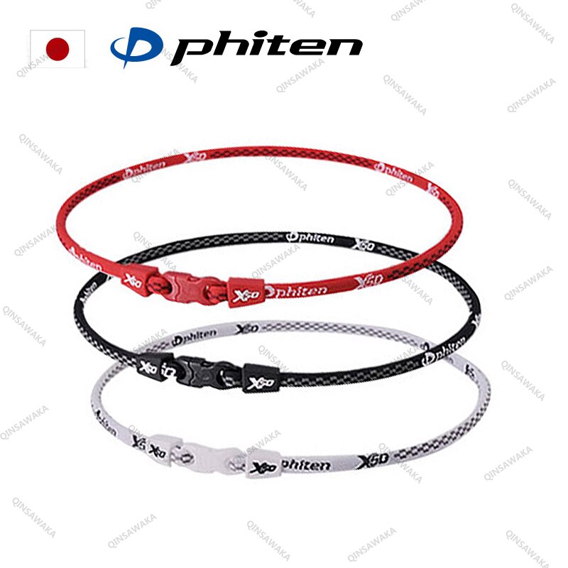 MADE IN JAPAN Phiten Titanium X50Necklaces aqua-titanium reduce fatique alleviate muscle strain tension athletes