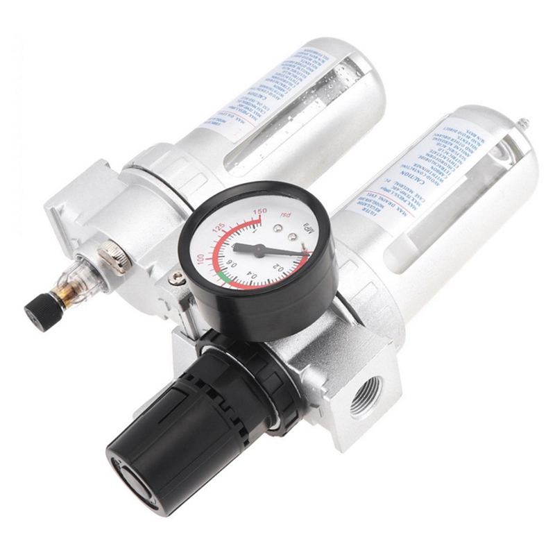 Filtro pressione aria compressore regolatore pneumatico lubrificante radiatore umidità valvola di scarico trappola acqua SFC300 3/8 pollici