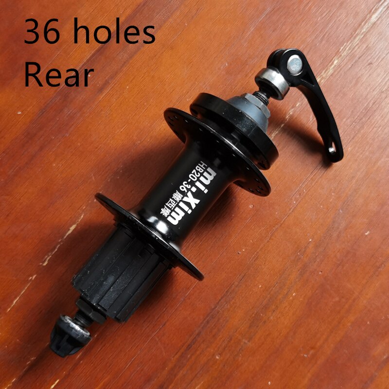 Quick Release bicycle hub disc card brake MTB mountain Front Rear bike hub bicycle hubs 32 36 Holes 7/8/9/10 speed: 36 holes Rear