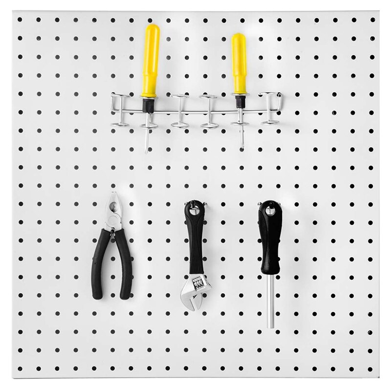 Pegboard Haken Assortiment, 54Pcs Pegboard Haak Organisator Accessoires Set Met 20 Stuks Peg Sloten