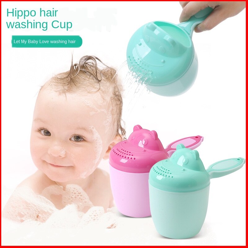 Kinderen Shampoo Cup Baby Douche Shampoo Cup Zuigeling Partij Hippo Shampoo Cup