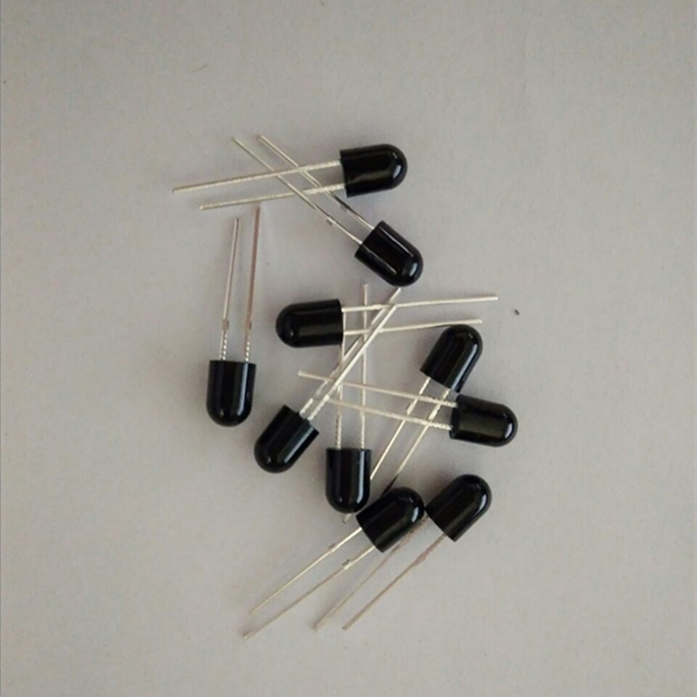 10PCS/LOT 20mil Chip 5mm 940nm IR LED Infrared emitting diode 150mA 30 degree Through hole Especial custom size