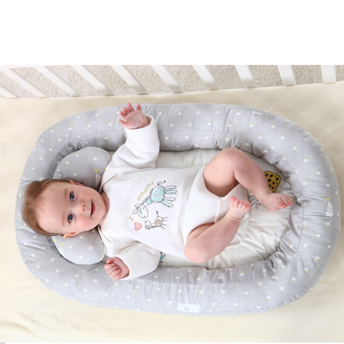 Baby Liege Tragbare Neugeborenen Krippe Weiche Atmungsaktive Kleinkind Bett Co-Schlaf Stubenwagen Matratze Für 0-1 Jahr alt babys
