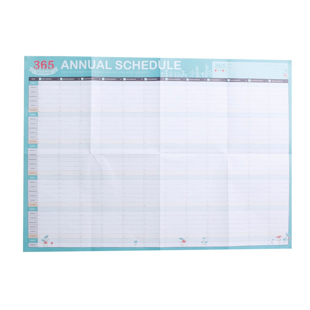 Calendars Efforts Planner Book 365 Days Diary N For Kids School Supplies