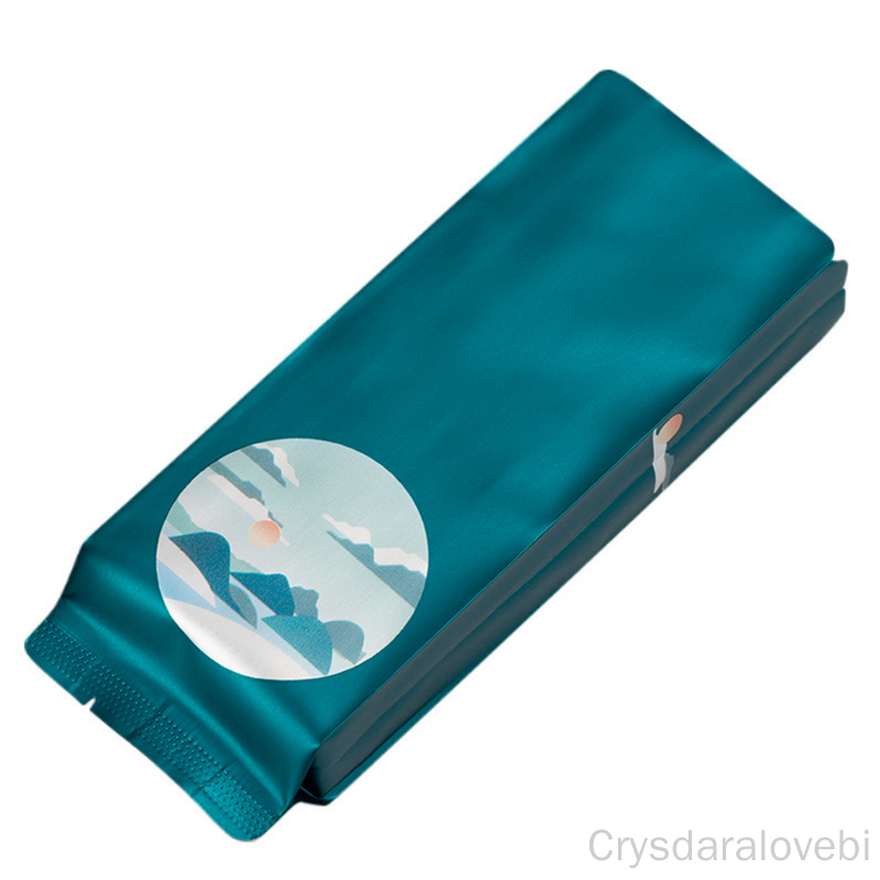 Sachets de thé en aluminium 100 pièces/lot sachets d&#39;emballage thermoscellés sous vide sachet d&#39;aluminium Mylar pour café alimentaire