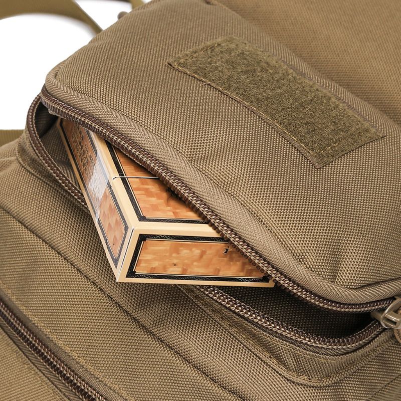 Heren schoudertas nylon borst schouder crossbody multifunctionele anti-diefstal outdoor sporttas
