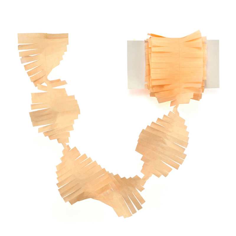 DIY Paper Garland Shredded Strip Crinkle Paper Decoration Party Supplies