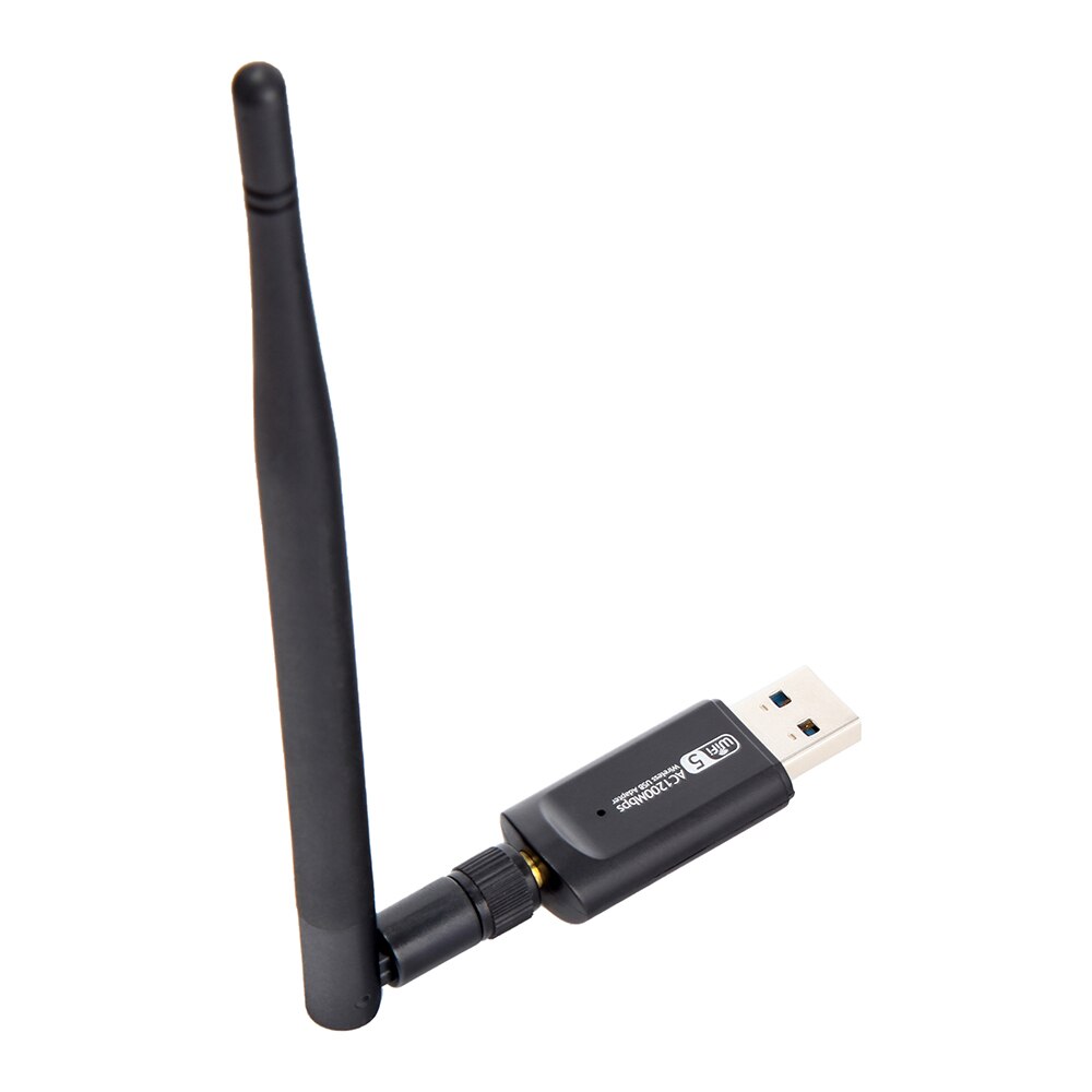 USB 3.0 Wifi Adapter 2.4G 5G Dual Band Wireless Adapter 2.4G 5G WiFi Network Card 1200Mbps Host Interface with External Antenna