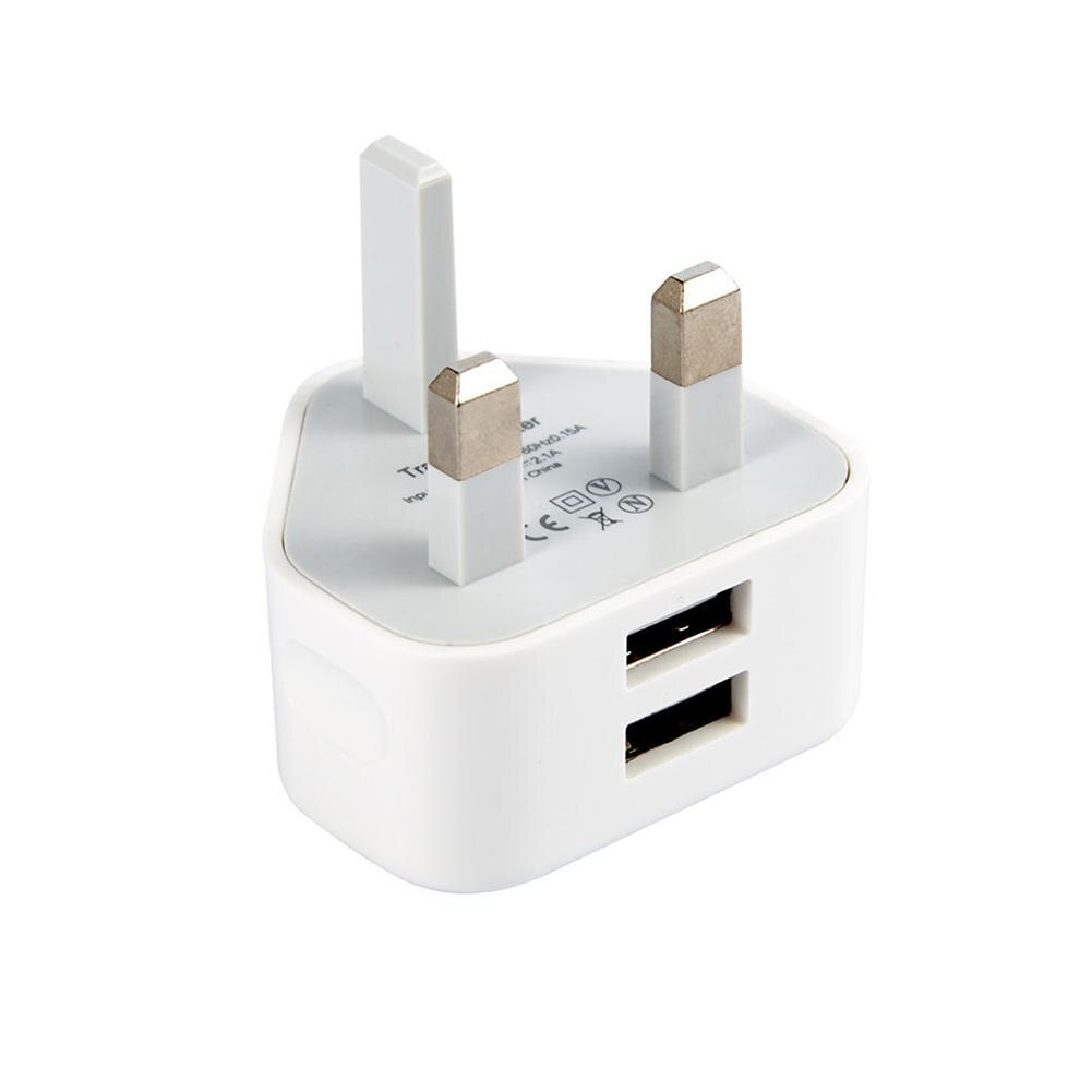 UK Plug Wall 3 Pin Plug Adaptor Charger with 1/2/3 USB Ports Travel Charging Mains Wall AC Multi Power Adapter