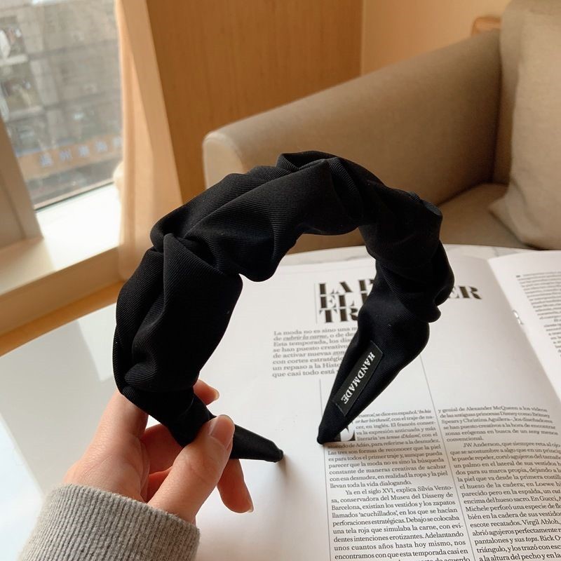 Gorgeous Bowknot Hairbands For Women Wide Headbands Girl Hair bands Female Hair Hoop Headwear Hair Accessories: Pink