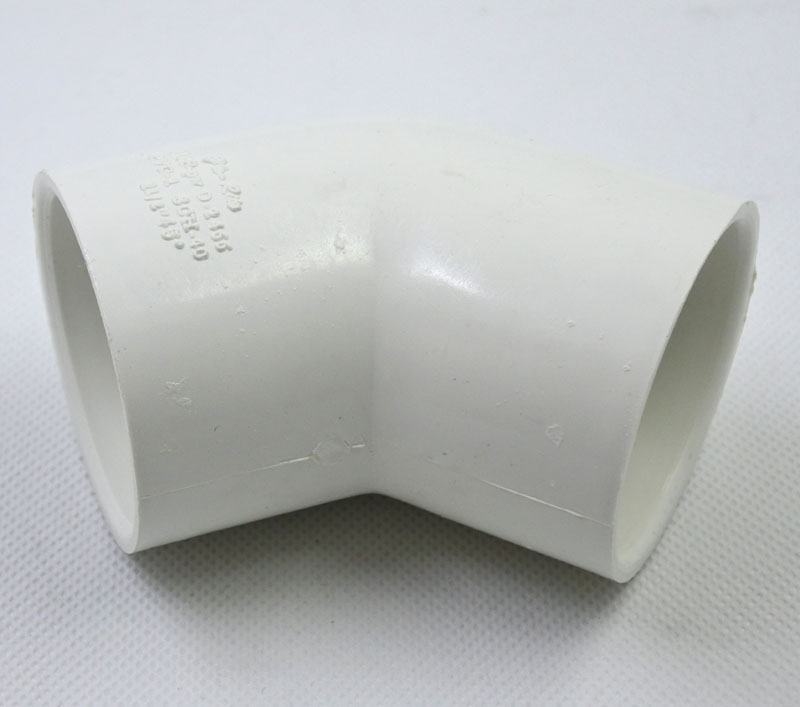 1.5"/2"PVC Pipe 45 Degree Equal Elbow Fitting Connector Spa fitting interface