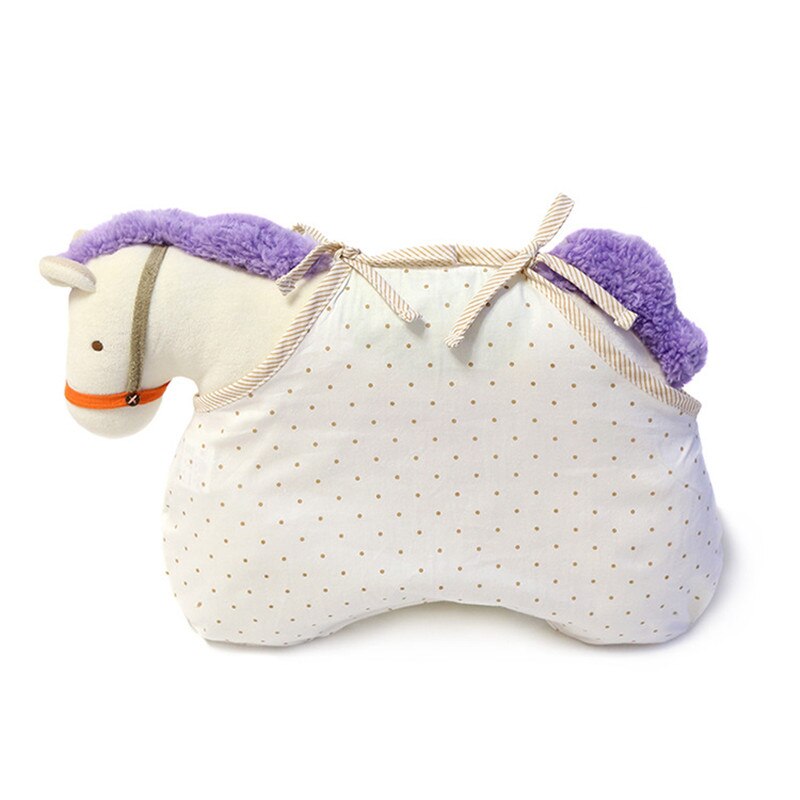 Selling Paard Cartoon 34 cm * 24 cm Katoen Ondersteuning Kids Vormgeven Pillowigh Voorkomen De Platte Lnfant beddengoed