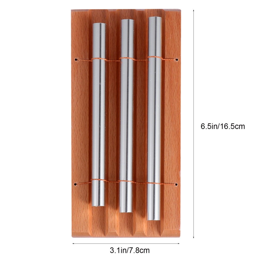 Tabletop Chimes Musical Tuned Chime Meditation Percussion Instrument with Mallet