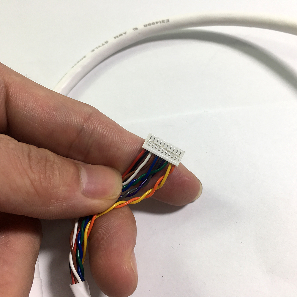 Ethernet Lan-kabel PoE RJ45-netwerkkabel 10-pins 10-kern voor hikvision ip-camera