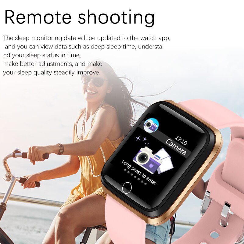 LIGE Smartwatch Women - Fitness Tracker, Heart Rate Monitor, 1.3" TFT Round Display, Life Waterproof