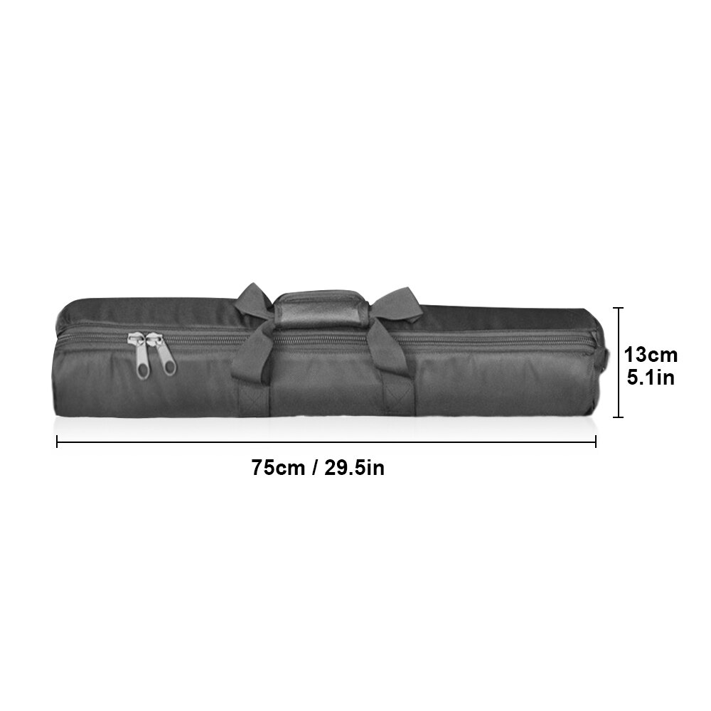 Camera Bag - 70-125cm Adjustable - Oxford Cloth - Tripod Monopod Case - Portable Photo Bag: 75x13cm