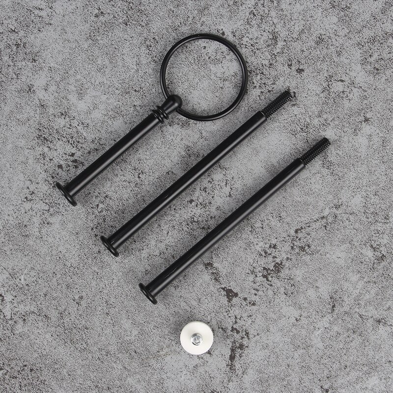 10 stuks mix kleuren rond speciale aanbieding 3- lagen gouden taartbord passend bij taartstandaard stijl