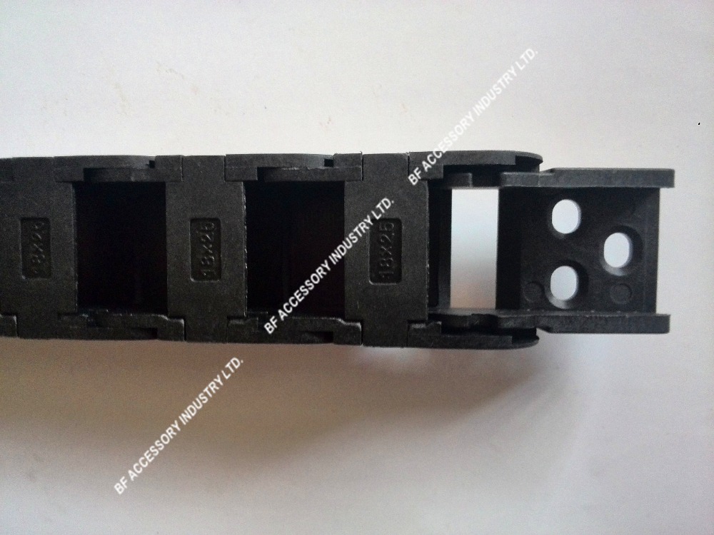 18 x 25 semi-closed towing chain,cable drag chain