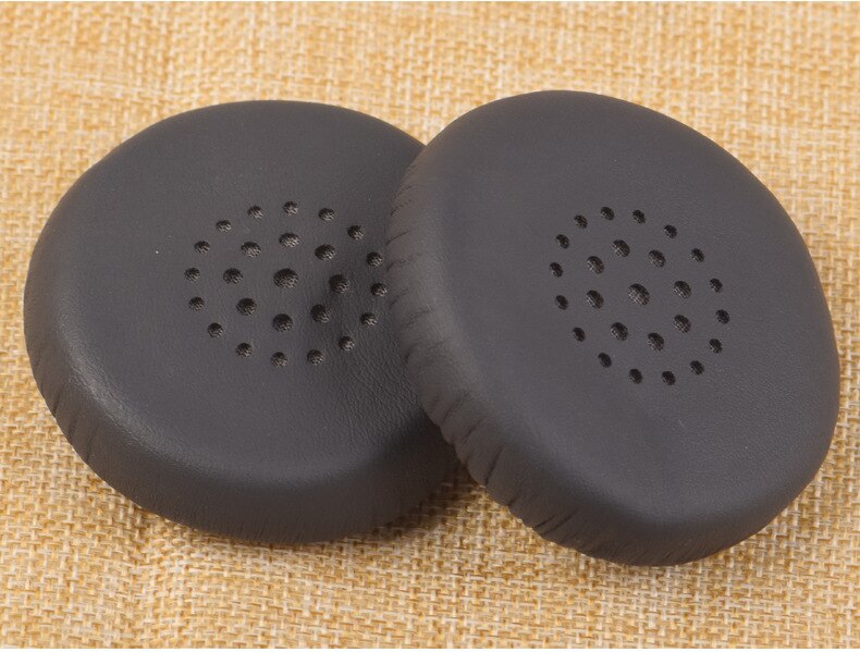 Geschikt voor sony wh -ch400 hoofdtelefoonhoes hoofdtelefoon oorkap spons oorkap leren etui: Zwart