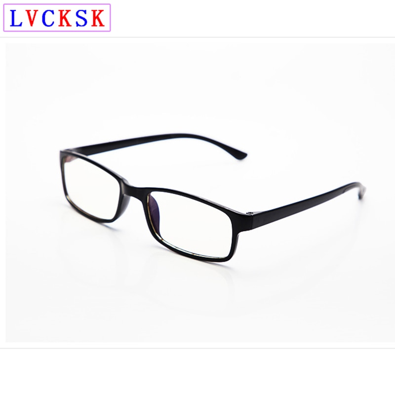 Square Women's Blue light blocking Glasses Black Men's Computer Gaming Eyeglasses Anti Radiation Vision protection R5