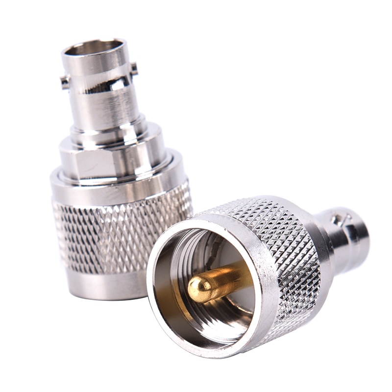 1Pc PL-259 Uhf Stekker Naar Bnc Socket Vrouwelijke Rf Coaxiale Adapter Connector