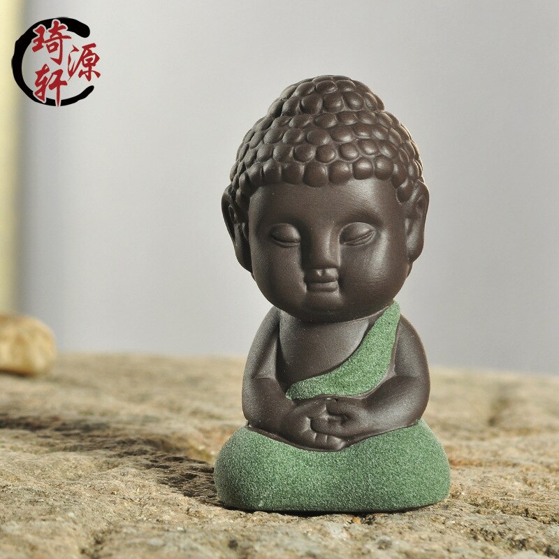 Vidar Zisha Thee Huisdieren Tathagata Boeddhabeeld Zitten En Thee Huisdieren Little Buddha Little Tathagata Zisha Thee Huisdieren: A