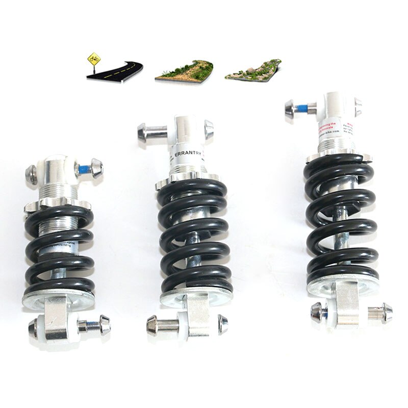 Folding Bike Mountain Bike Rear Shocks 100/125/135/150mm*1000LBS Spring Shock Absorbers BZR002