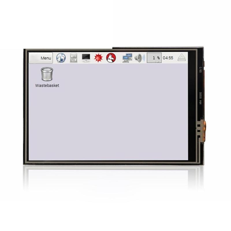 3,5/5 zoll HDMI Mini Touchscreen 480*320 800*480 LCD Anzeige + ABS fallen Kasten für Himbeere Pi 3B +/3B/2B für Himbeere Pi 1 2 3