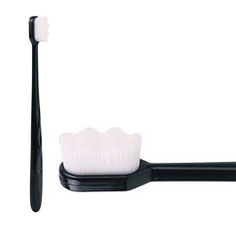 Brosse à dents souple et ultrafine pour enfants et adultes, accessoire de soins buccaux, Portable et , avec boîte, voyage en plein air