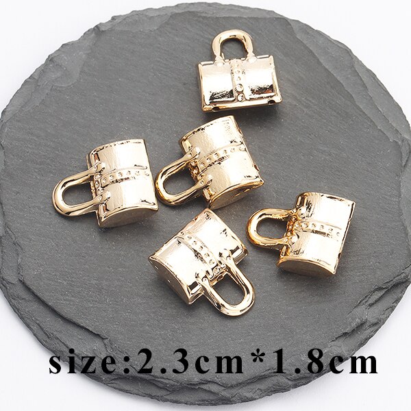 GUFEATHER M830, schmuck zubehör, 18k gold überzogen, 0,3 mikrometer, diy anhänger, hand gemacht, schmuck machen, diy ohrringe, 10 teile/los: M83008