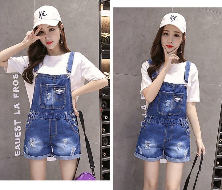 Mono vaquero con tirantes para mujer embarazada, pantalones cortos de maternidad, ropa de utillaje, Vaqueros vientre, mono con tirantes,