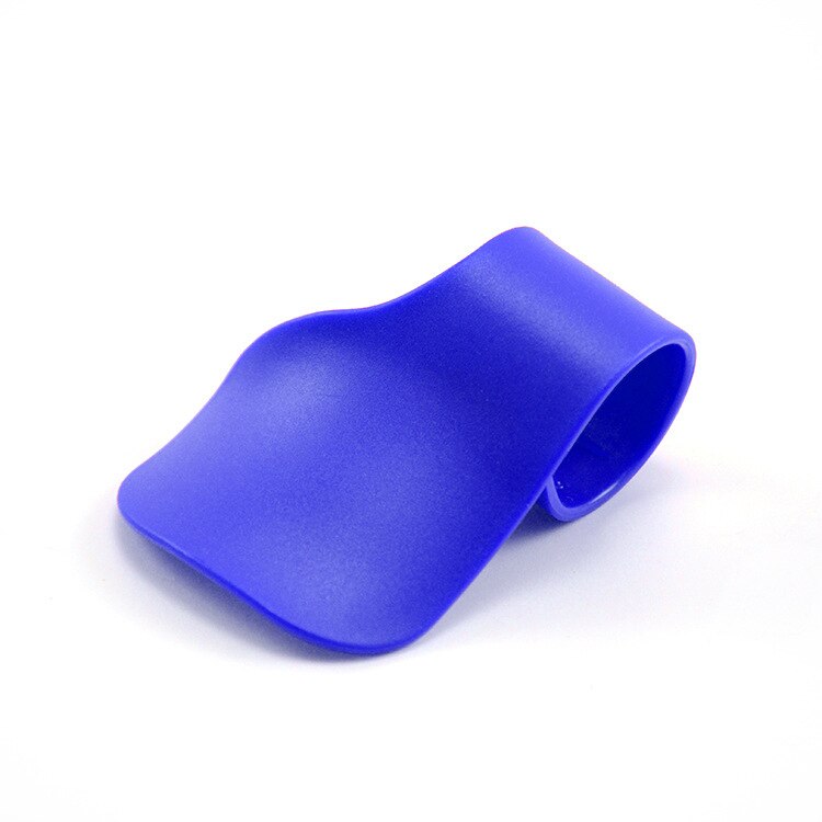 Poignées de contrôle de l&#39;accélérateur pour moto, pinces de contrôle de l&#39;accélérateur, repose-poignet: Bleu
