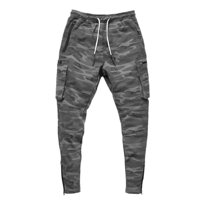 Trendy herrebukser herre fitnessbukser herre løse træningsbukser sportsbukser stramme: Multi / Xxl
