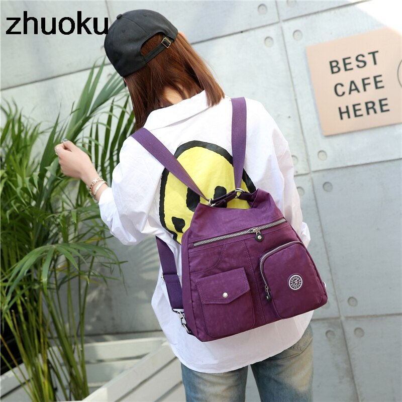 Sac Messenger femme Double Sac à bandoulière sacs à Main de en Nylon femme Sac à bandoulière Bolsas Sac à Main