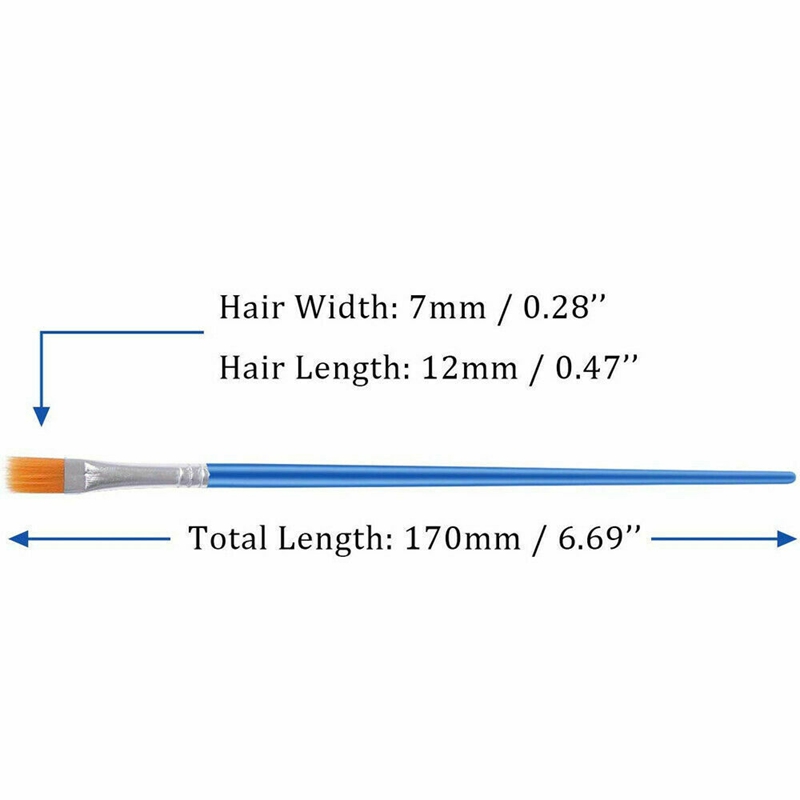 32Pcs Artist Paint Brushes Set Acrylic Oil Watercolour Painting Craft Art Kit