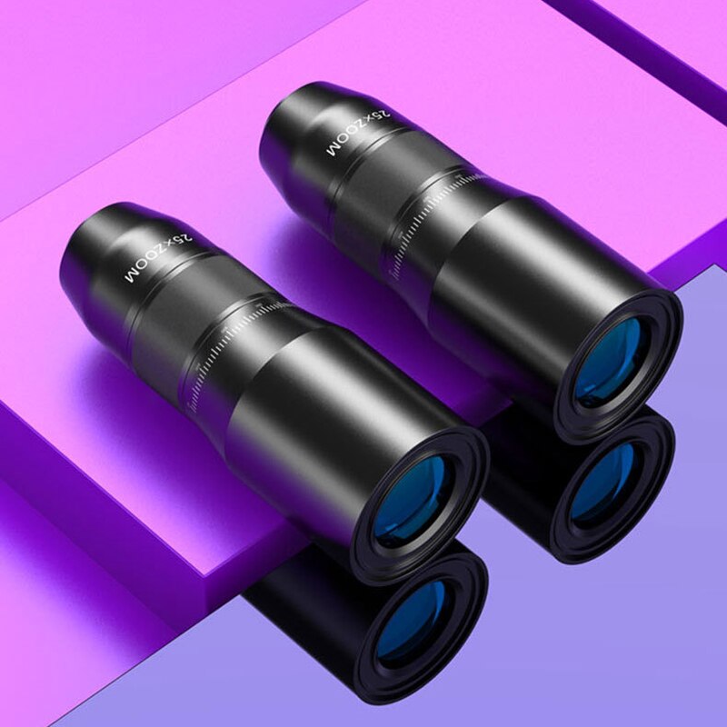 Mobile Phone Telescope Lens 25X Focal Length Monocular Telephoto Lens HD External Camera