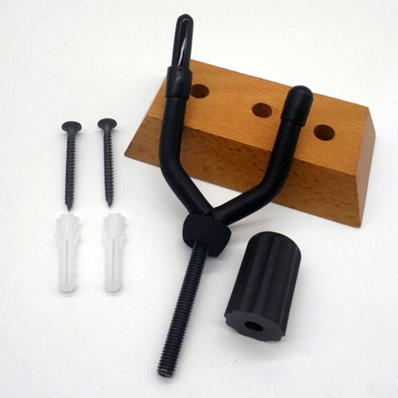 Violin Rack Hanger Violin Wall Mount Violin Wall Hook Solid Wood Base Violin Rack Can Hang Violin Bow