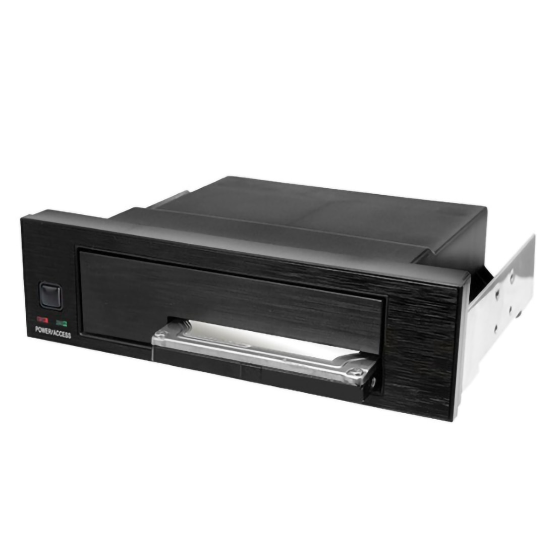 XT-XINTE HDD Storage Box Internal Single Bay Tray-Less Mobile Rack Enclosure LED Indicator -swap for 2.5 3.5 Inch SATA