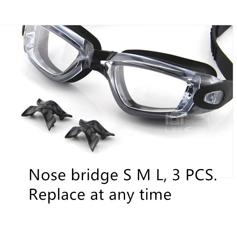 Gafas de natación profesionales para hombre y mujer, lentes de silicona antiniebla ajustables para piscina, lentes transparentes para nadar