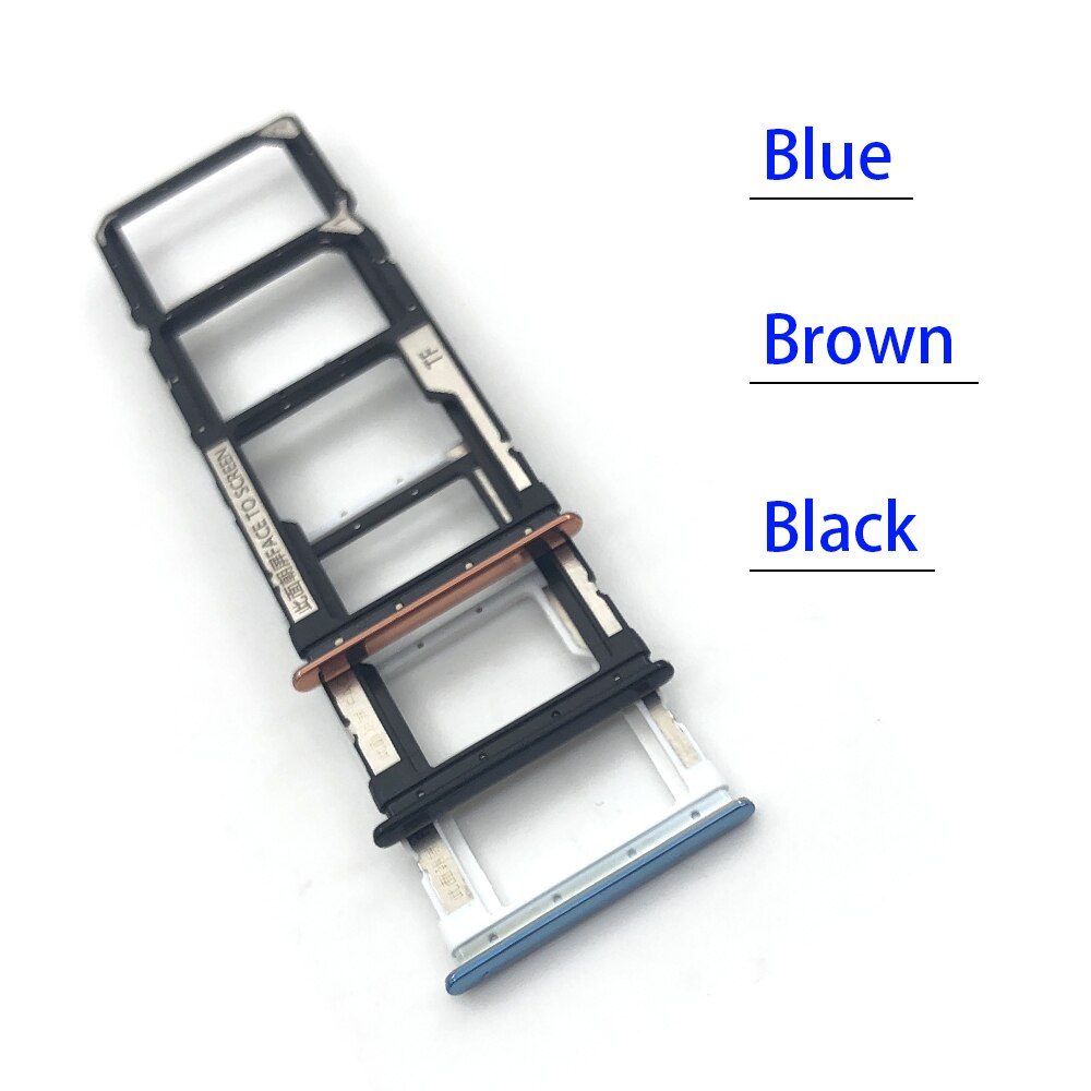 50 Stks/partij, Voor Redmi Note 10 / Note 10 Pro Sim-kaart Houder Lade Slot Houder Adapter Socket