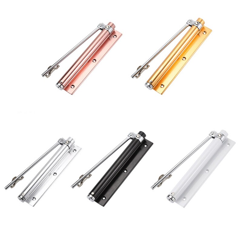 Automatic Door Self-Closing Hinge Mute Easy to Rebound No slotting Punching Free Door Closer TT-best