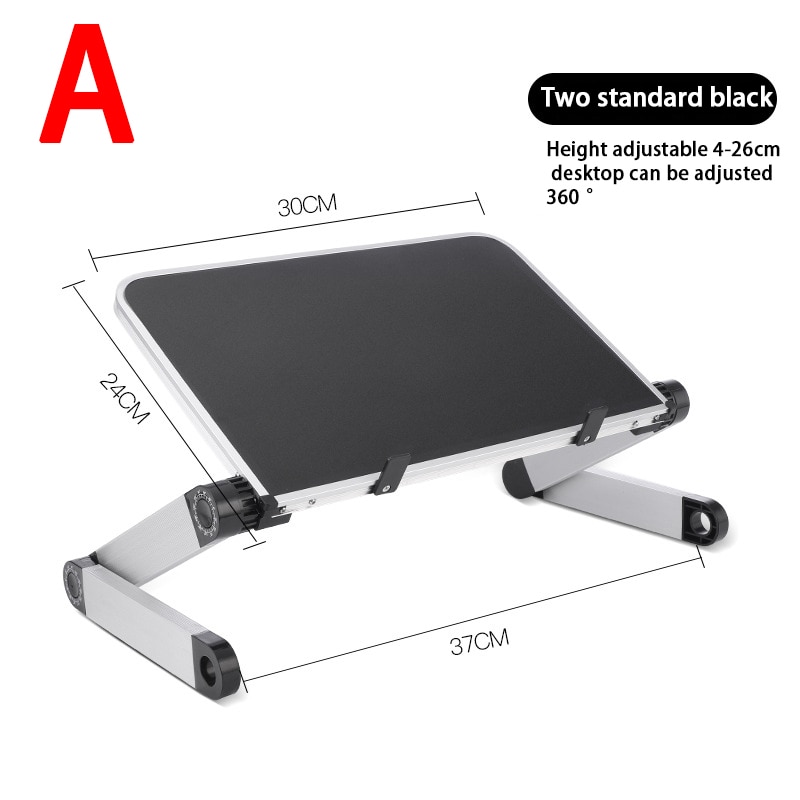 Adjustable Laptop Stand Computer Desk Tablet Notebook Holder Desk Bracket Standing PUO88